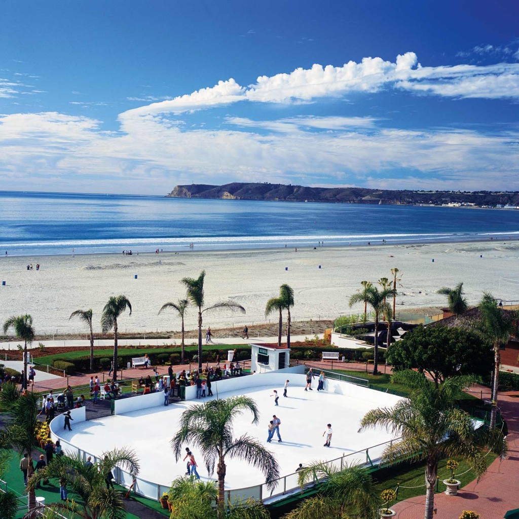 Skating by the Sea at Hotel del Coronado