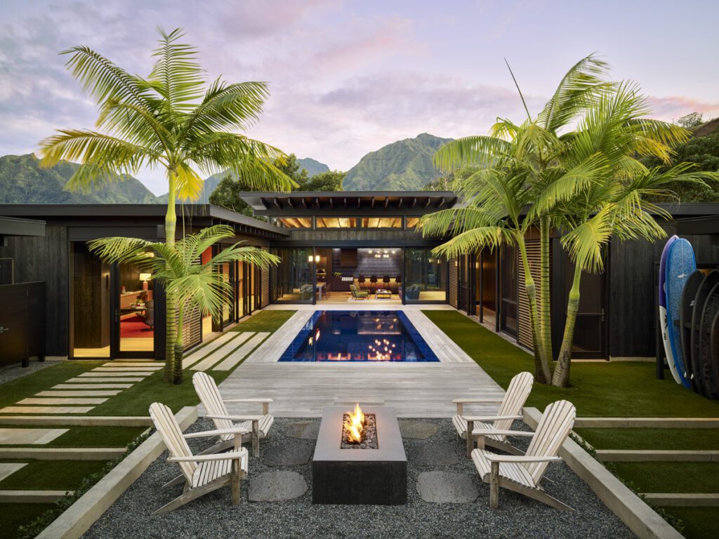 Minimalist Kaua’i Home Designed to Make the Most of North Shore Surfing